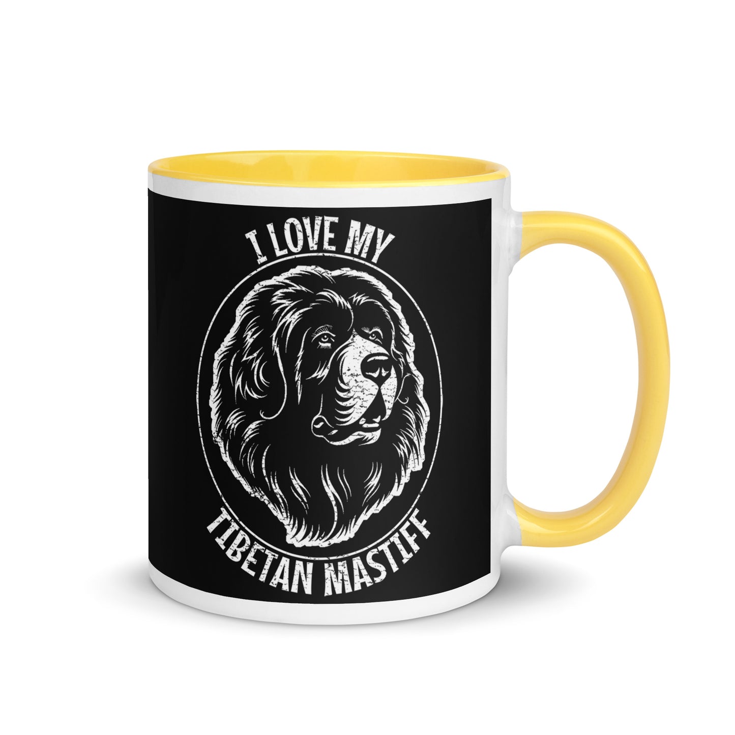 Tibetan Mastiff Mug, Tibetan Mastiff gift, gift for dog mom, custom dog gift, dog owner gift, pet memorial gift