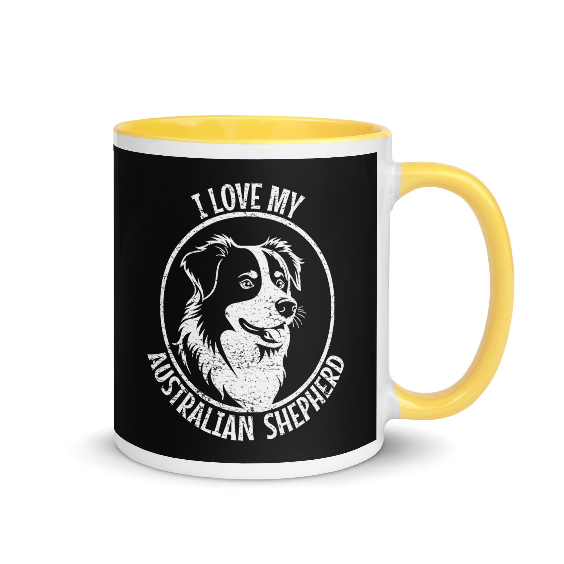 Australian Shepherd Mug, Australian Shepherd gift, gift for dog mom, custom dog gift, dog owner gift, pet memorial gift