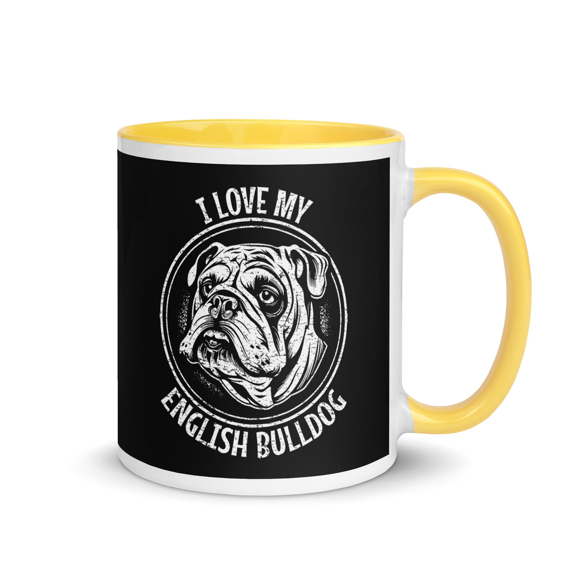 English Bulldog Mug, English Bulldog gift, gift for dog mom, custom dog gift, dog owner gift, pet memorial gift